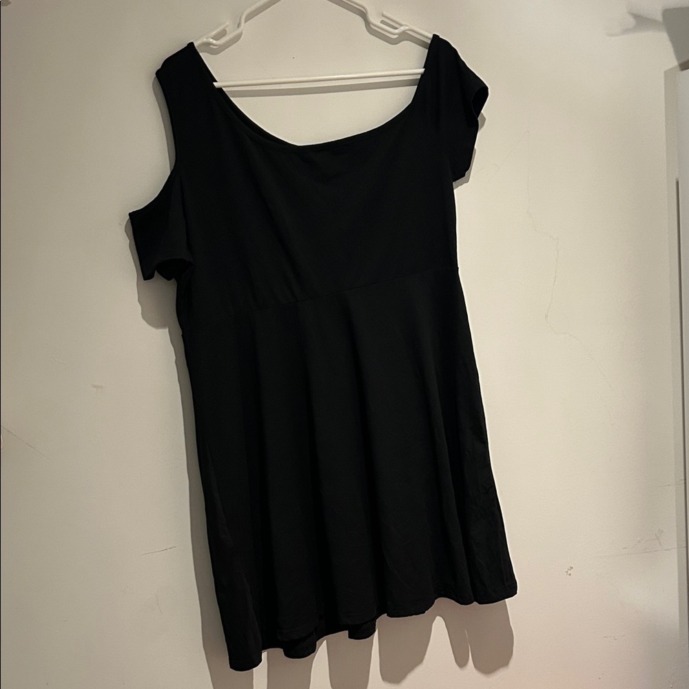 Black Off-Shoulder Dress